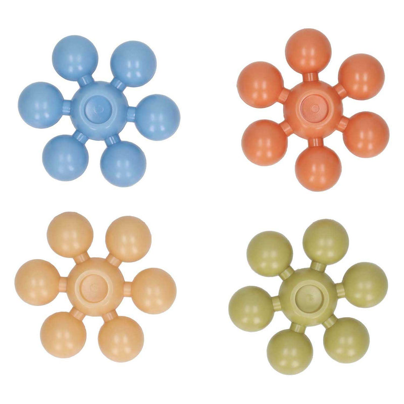 Load image into Gallery viewer, Gekleurde stervormige connectors - 20st.
