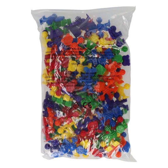 Gekleurde bouwdieren - 96st.