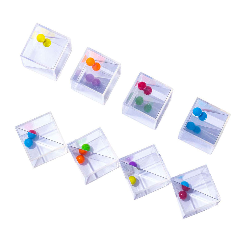 Load image into Gallery viewer, Lobbes transparante spiegelblokken - 5 cm - 18dlg
