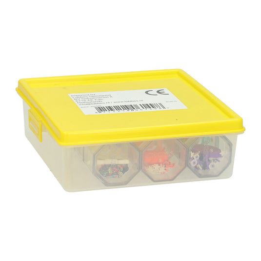 Albatros hengelsport glitter sprinkle stapelbare achthoeken - 12dlg