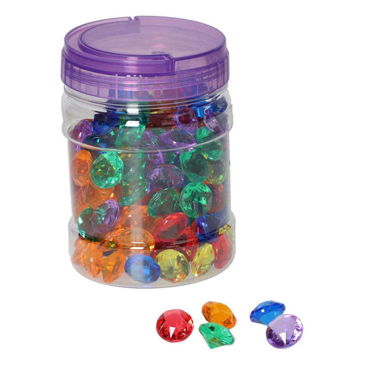 Transparante kleine diamanten - 144dlg