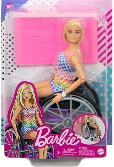 Barbie fashionista rolstoel - modepop