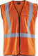 Blåkläder blaklader signalisatievest 3029-1022 - high vis oranje - 4xl 5