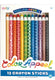 Ooly - color appeel crayons - 12 krijtjes met pelbaar papier