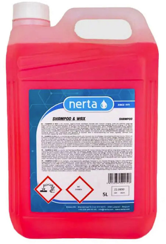 Nerta shampoo wax - autoshampoo met wax - autowax - 5 liter