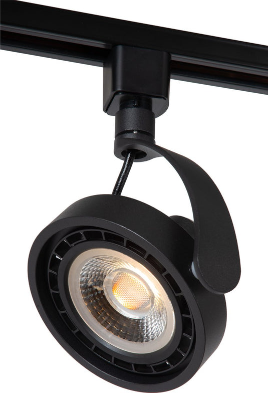Lucide track dorian railspot - 1-fase railsysteem railverlichting - 1xes111 - zwart (uitbreiding)