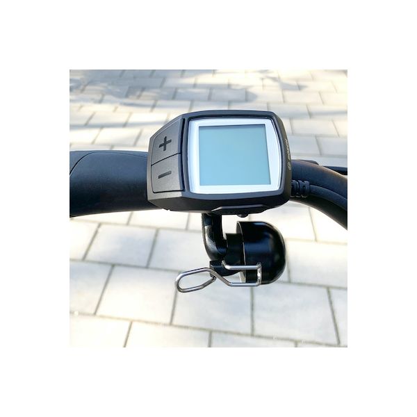 Load image into Gallery viewer, Widek e-bike bel zwart op kaart
