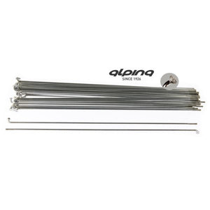 Alpina spaken 246-13 raggi ø2.33 mm fg 2.6 - zink (144 stuks)