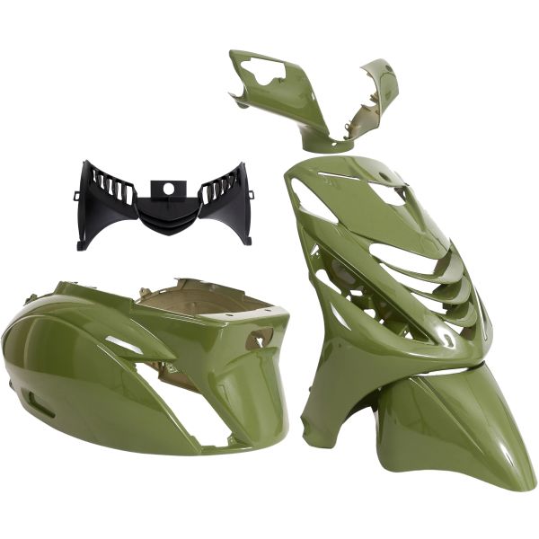 Load image into Gallery viewer, Edge plaatset 5-delig voor piaggio zip-sp vanaf bouwjaar 2000 - districtgroen
