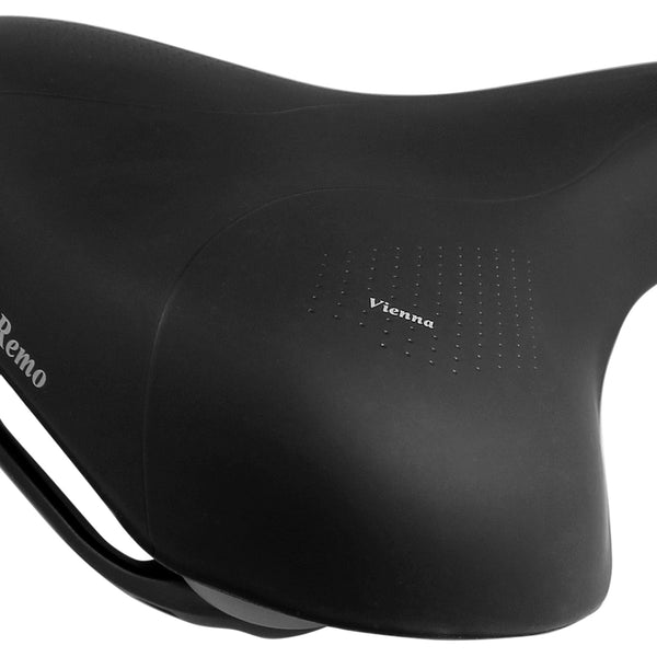 Saddle selle san remo vienna vacuum handle black (card)