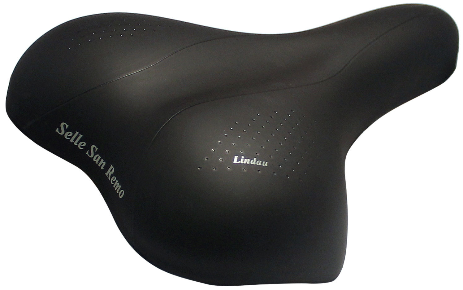 Saddle selle san remo lindau vacuum black (card)