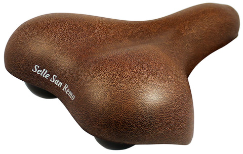 Saddle selle san remo lindau vacuum brown (card)