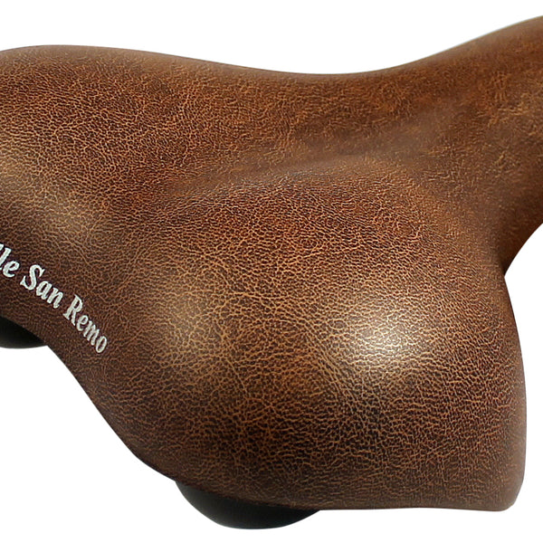 Saddle selle san remo lindau vacuum brown (card)