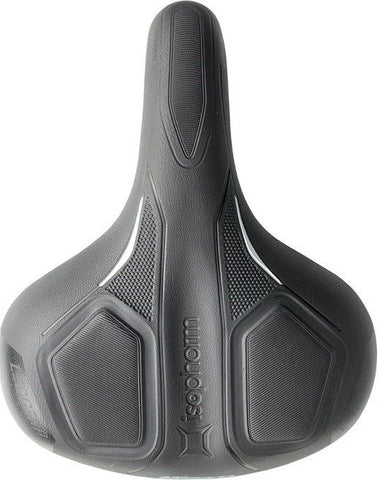 Saddle Selle Bassano Leggera Isophorm city - black