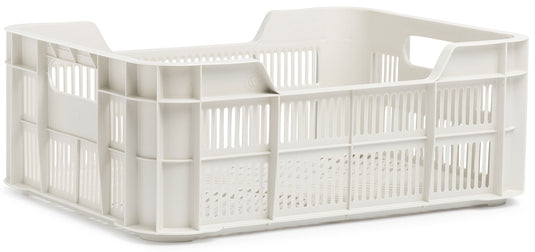 Urban proof fietskrat helsinki kunststof 11l 40x30x15 cm licht grijs