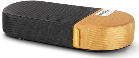 UrbanProof luggage carrier cushion RPET grey-yellow