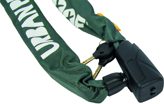 Urbanproof kettingslot 8mm*100cm groen