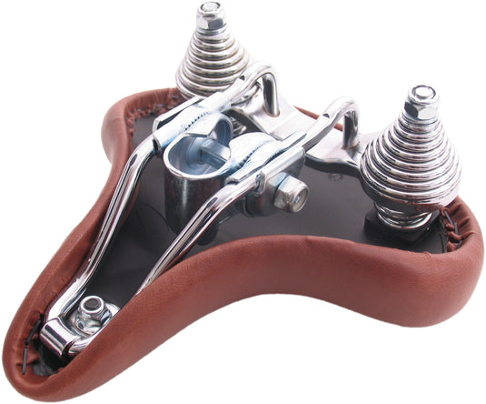 Zadel transport kinderfiets 20-22 - bruin