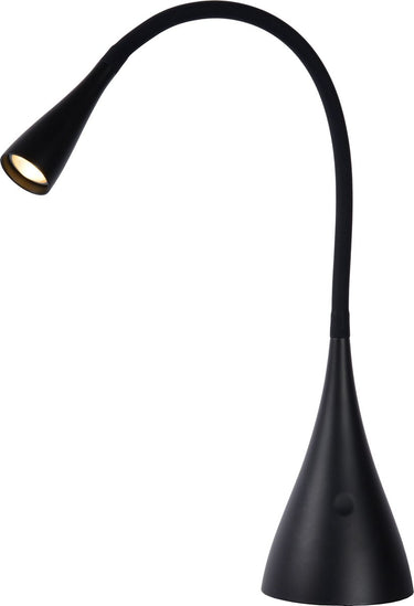 Lucide zozy - bureaulamp - led 3 stepdim - 1x4w 3000k - zwart