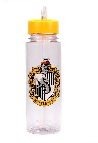 Half moon bay harry potter drinkfles - hufflepuff crest water bottle - 700ml - oranje