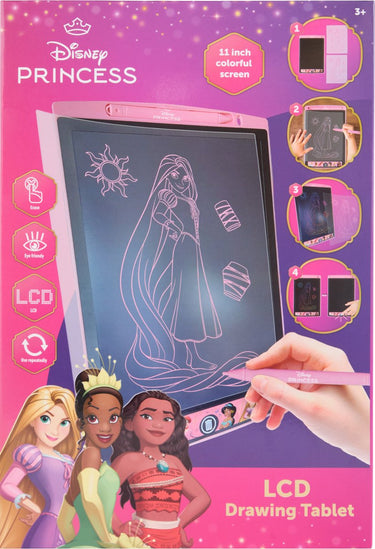 Twisk disney princess lcd tekenbord 11 inch regenboog voor kinderen.