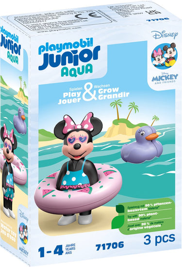 Playmobil junior disney: minnie's strandvakantie - 71706