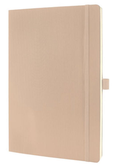 Sigel notitieboek - conceptum pure - a5 - beige - hardcover - 194 pagina's - 80 grams - lijn - si-co651