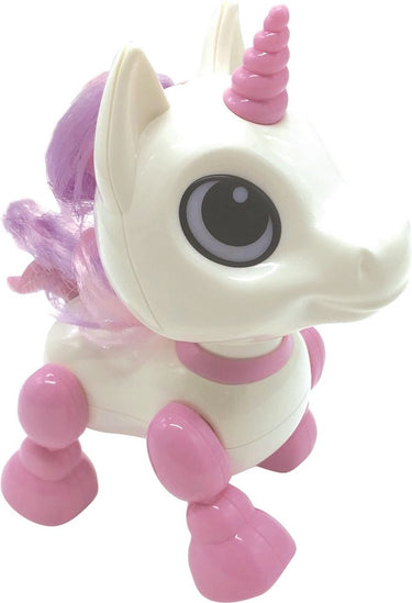 Lexibook power unicorn mini - kleine robot eenhoorn met geluid en licht - rob02uni