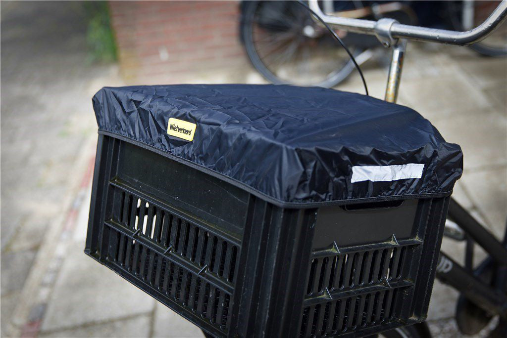 crate cover undercover 40 x 30 cm polyester matte black