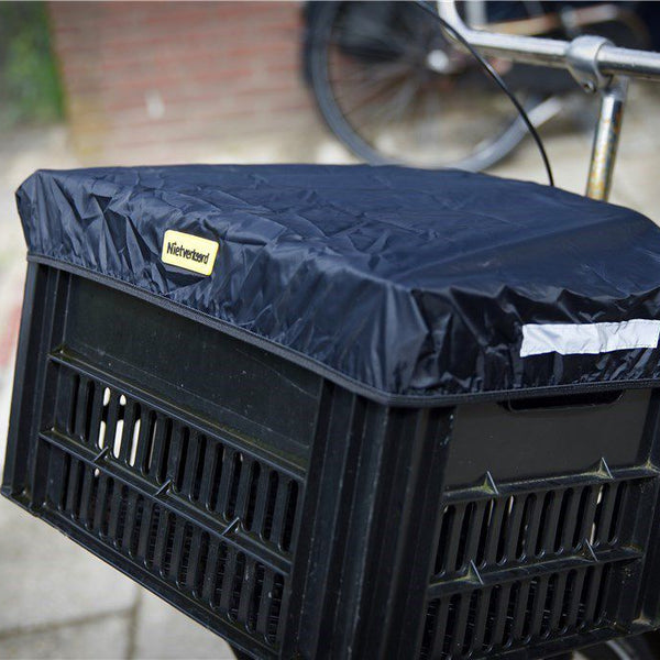 crate cover undercover 40 x 30 cm polyester matte black