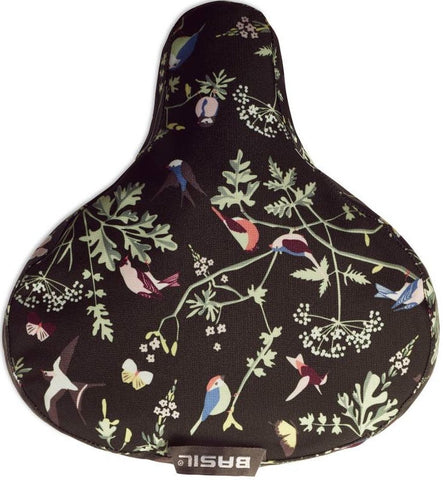 basil wanderlust - saddle cover - black