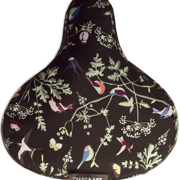 basil wanderlust - saddle cover - black