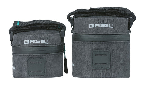 Basil Discovery 365D - saddle bag S - 0.5 liter - black