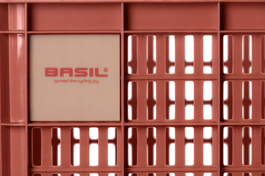 Basil fietskrat S - klein - 17.5 liter - rood