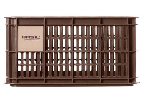 basil bicycle crate s - small - 17.5 liters - brown