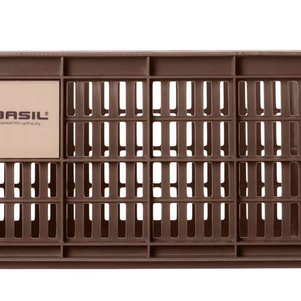 basil bicycle crate s - small - 17.5 liters - brown