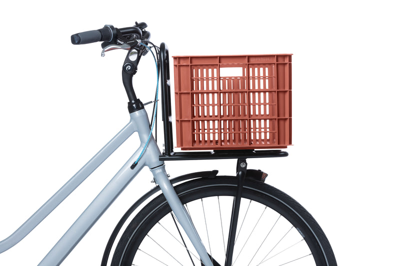 Load image into Gallery viewer, Basil fietskrat L - groot - 40 liter - rood
