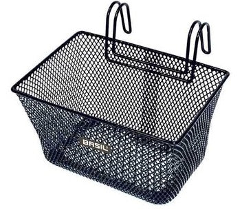 basil tivoli - children's bicycle basket - front or rear - black