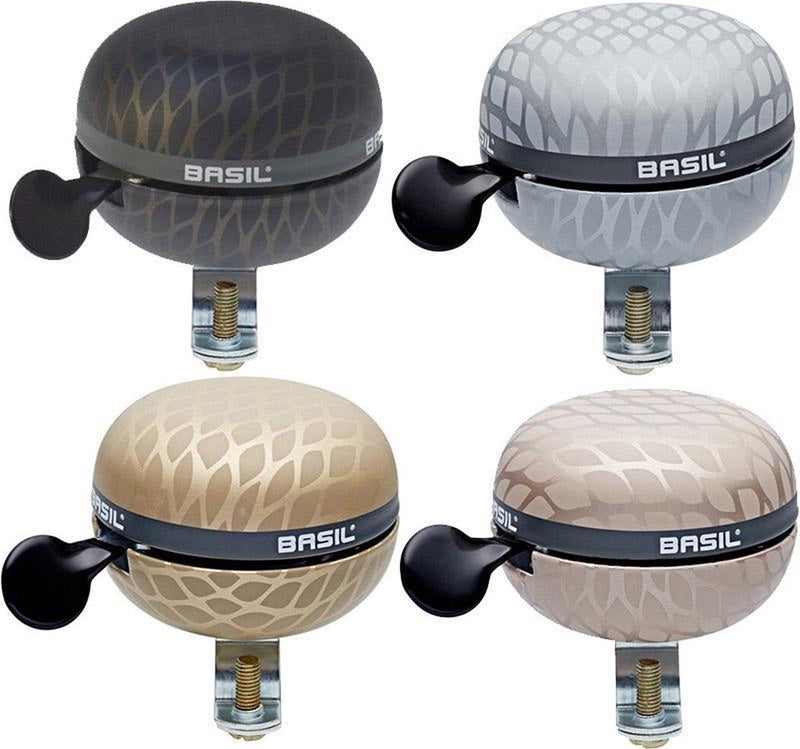 Load image into Gallery viewer, Display met 4 Basil Noir Bell fietsbellen
