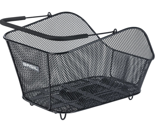 Basil fietsmand icon m met mik bevestiging 13 liter 39 x 24 x 14 - zwart