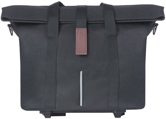 Basil fietshandtas city mik 8 - 11 liter 19 x 30 x 26 cm - zwart