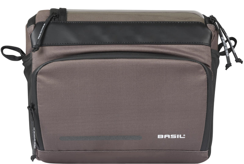 Load image into Gallery viewer, Basil stuurtas move kf 7-8 liter 17 x 23 x 20 cm - bruin
