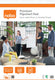 Nobo premium flipover papier op rol - 50 vellen dubbelzijdig blanco of geruit papier - 60x85cm - 90 grams
