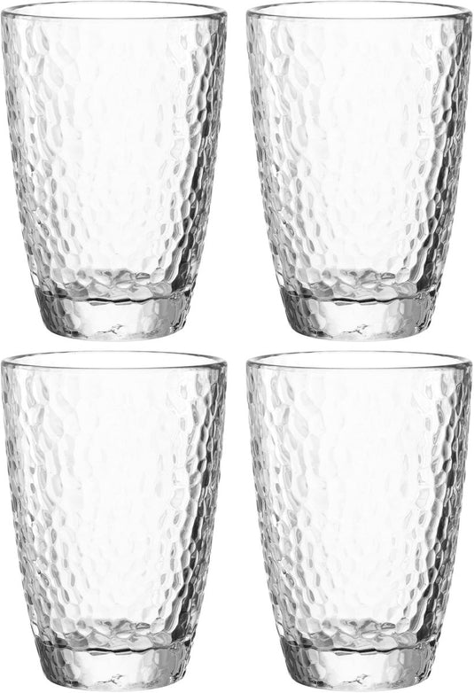 Leonardo matera longdrinkglas 340ml transparant - set 4
