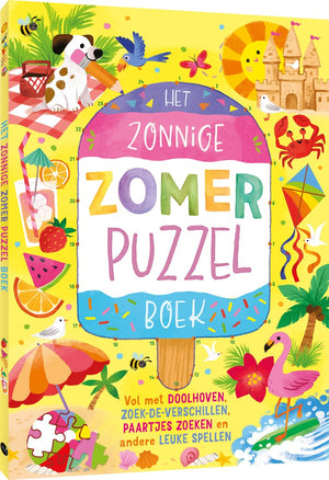 Merkloos sans marque het zonnige zomerpuzzelboek