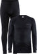 Craft core dry baselayer thermoset heren - zwart - maat xxl