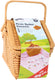 Small foot - houten picknickmand met servies romantisch, 30dlg.