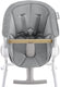 Béaba up down stoelverkleiner - comfortkussen voor kinderstoel - ergonomisch zacht - wasbaar - vanaf 6 maanden - grijs