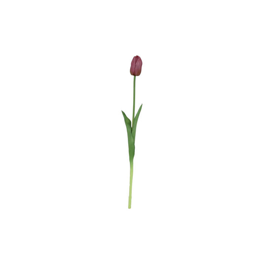 Countryfield kunstbloem tulp paars 10x10x47cm