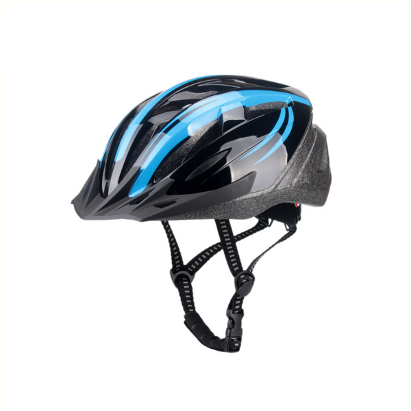 helm unisex Blauww zwart maat 58-61 cm (L)